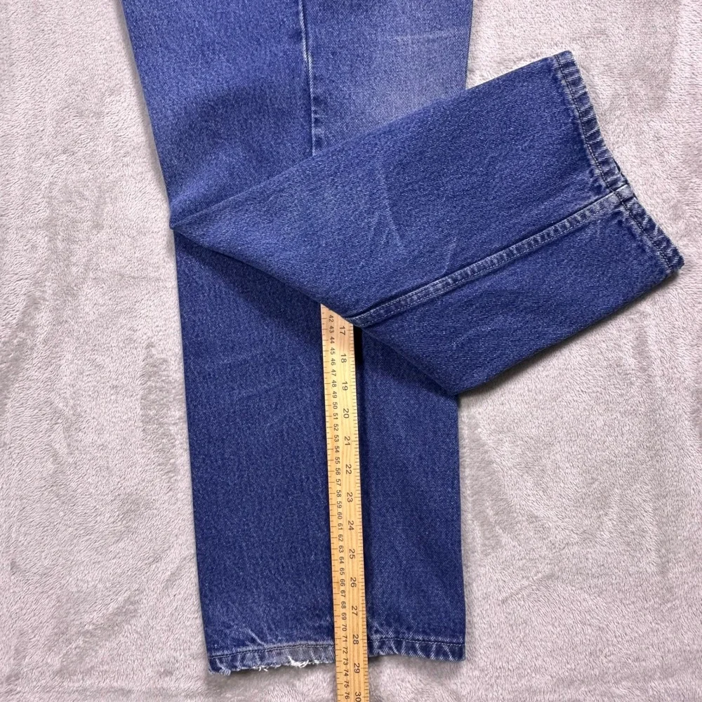 Lee Regular Fit Straight Leg Men's W42xL28 (Tag 44x32) Blue Denim Jeans 2100289‎
